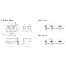 0.56inch 2 Digit 7 Segment Display (GNS-5624Ax-Bx)